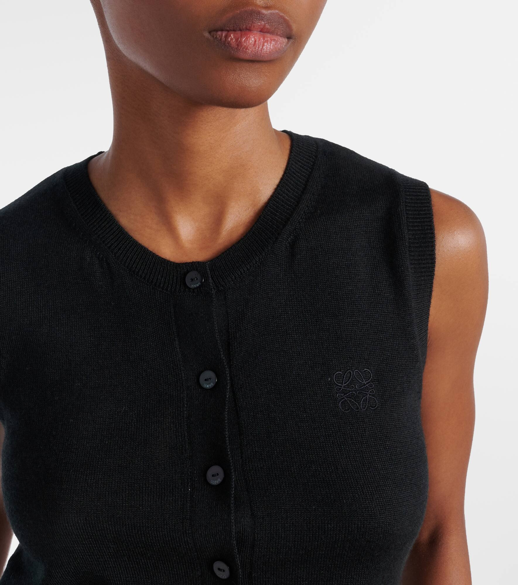 Anagram cashmere and silk top - 4