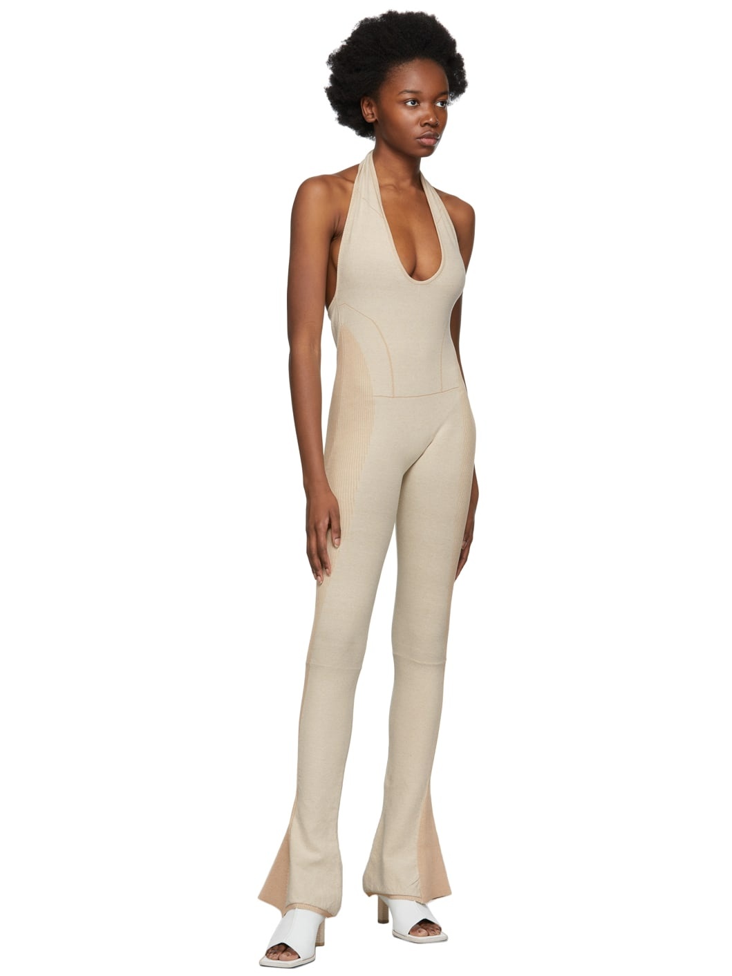 Beige 'La Combinaison Baunhila' Jumpsuit - 4