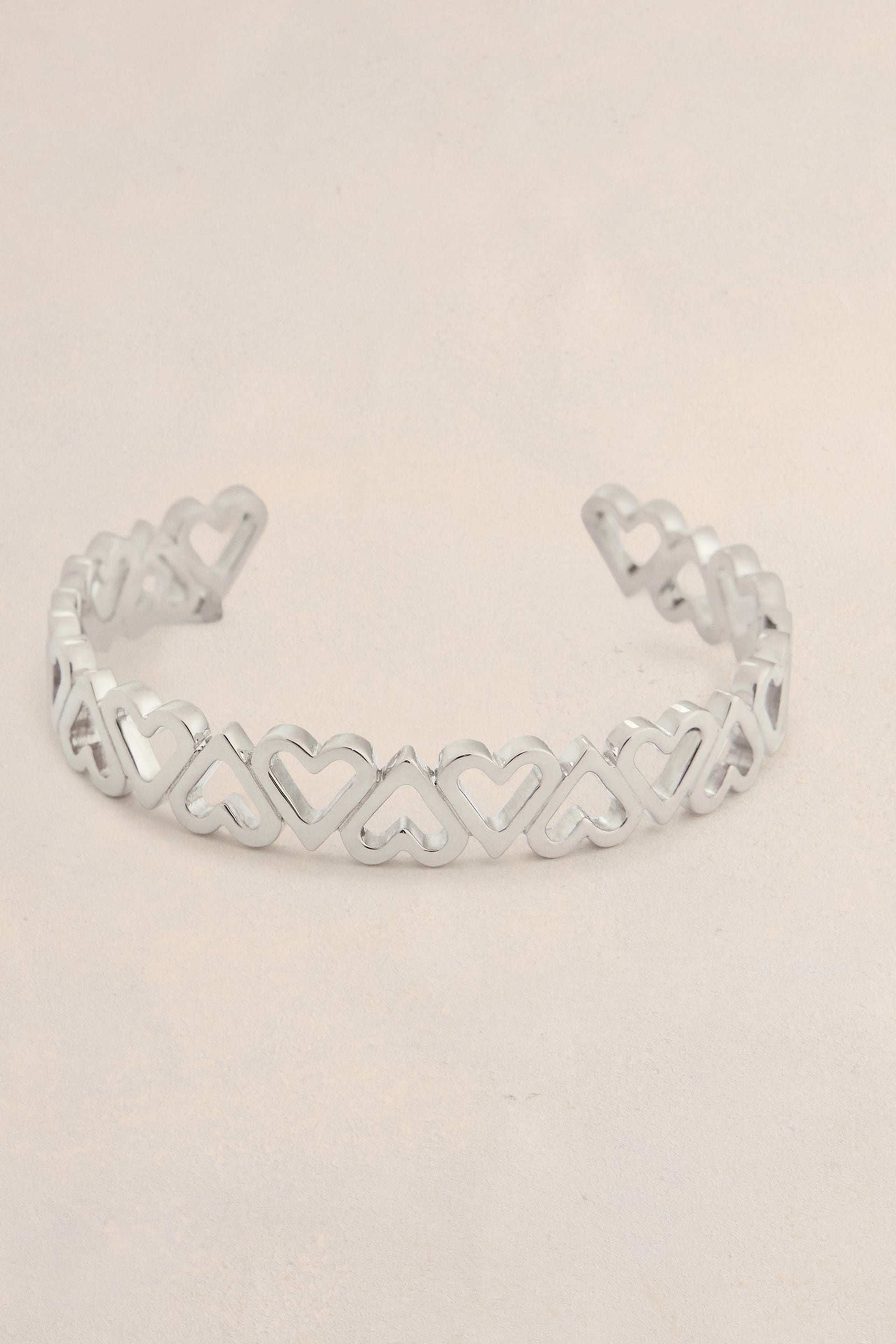 Upisde Down Hearts Bracelet - 2