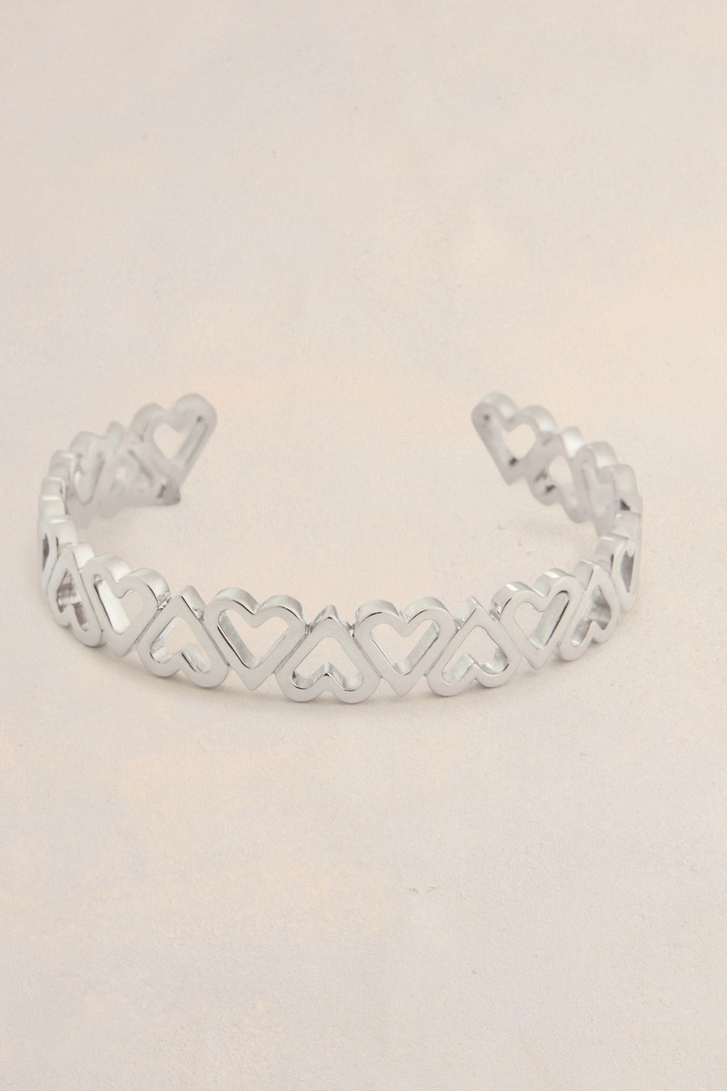 AMI Paris Upisde Down Hearts Bracelet outlook