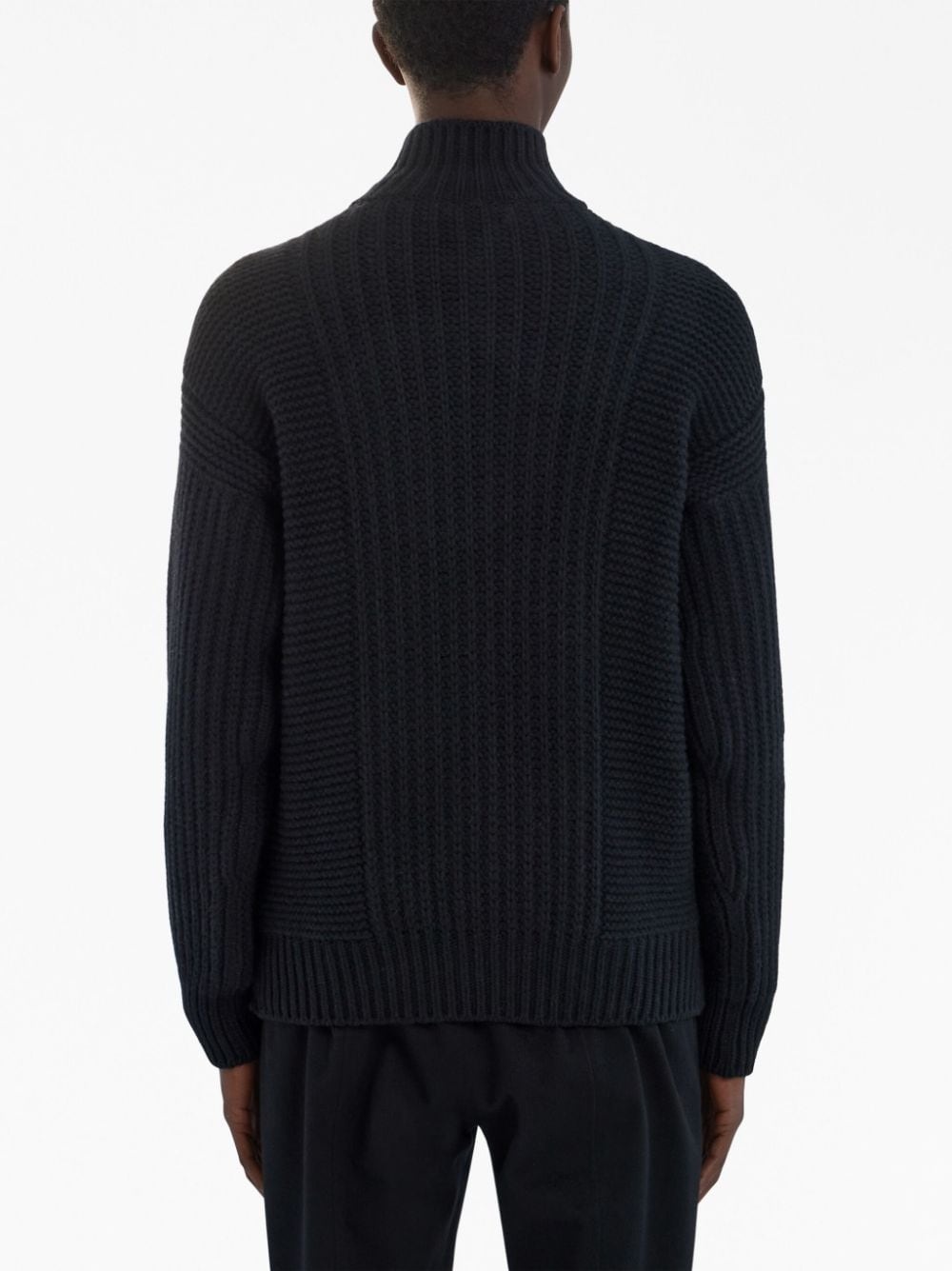 Oasi high-neck cashmere jumper - 4
