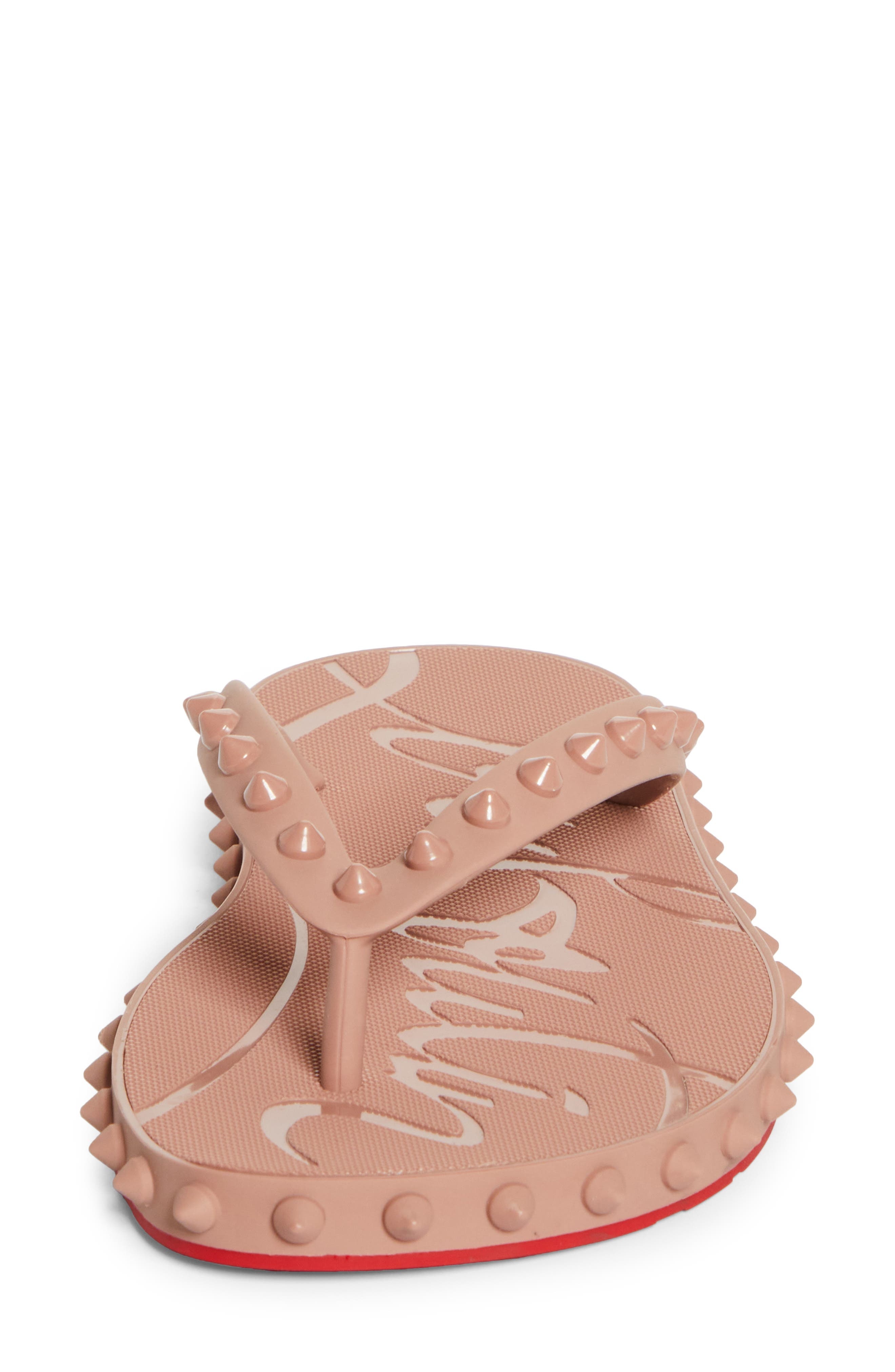 Christian Louboutin Super Loubi Flip Flop in Romance at Nordstrom - 4