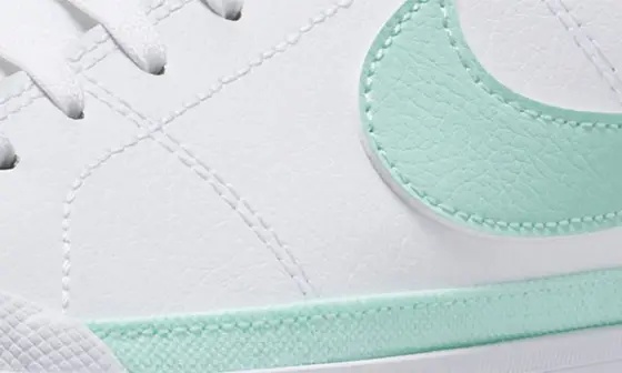 Court Legacy Lift Sneaker in White/Mint/Green - 10