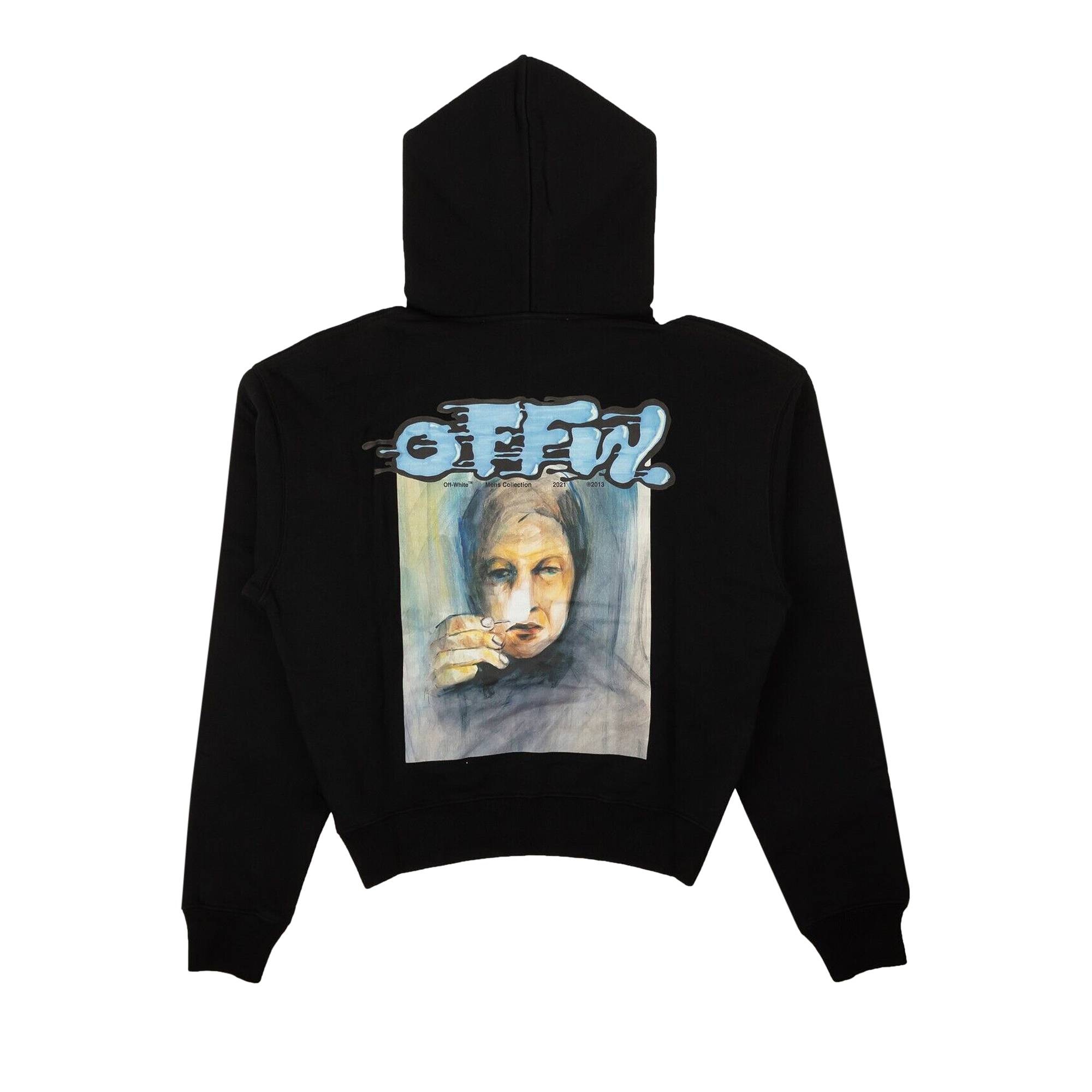 Off-White Liquid Mirko Hoodie 'Black' - 2