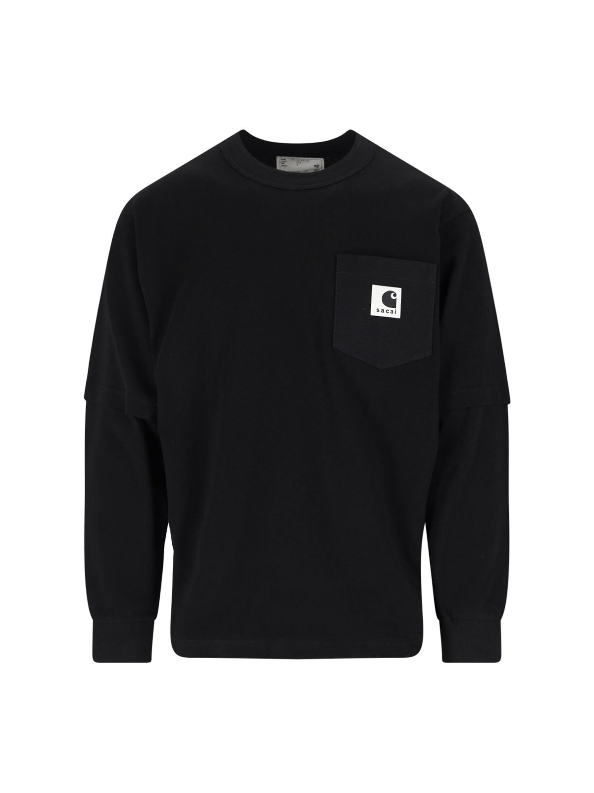 X CARHARTT WIP LOGO CREWNECK SWEATSHIRT - 1