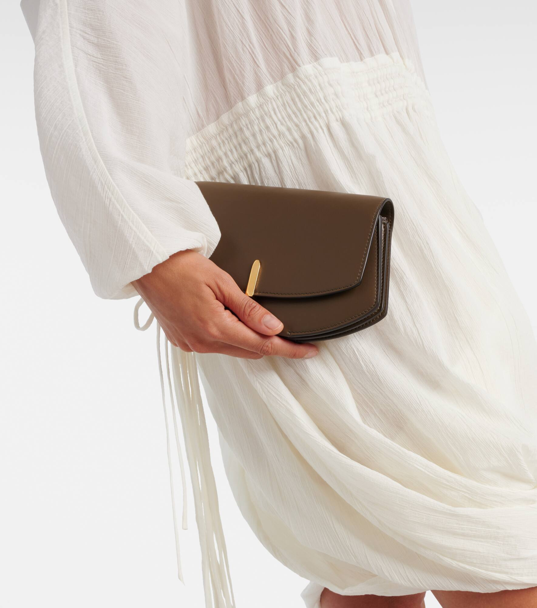 Florence leather clutch - 2