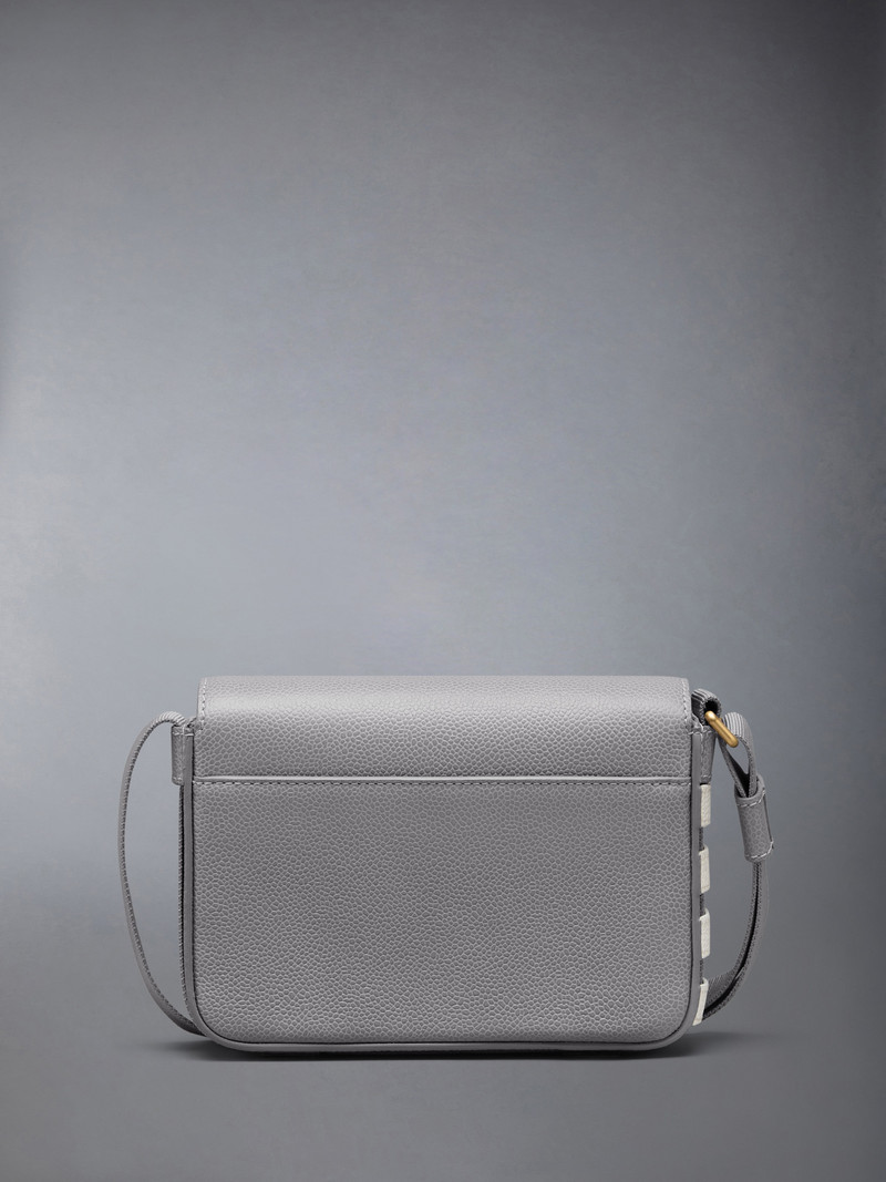 PEBBLE GRAIN 4-BAR SMALL REPORTER BAG 3