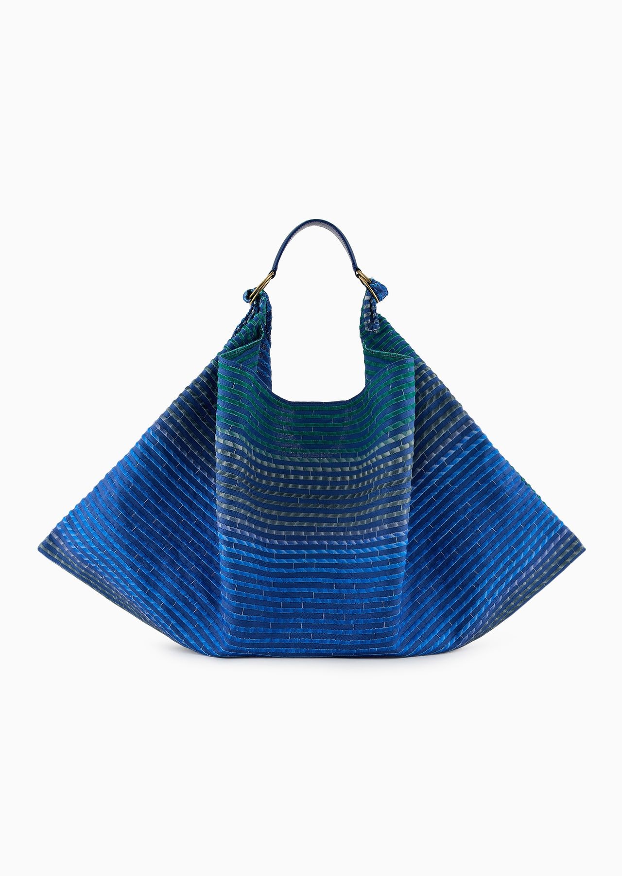 Embroidered canvas shoulder bag - 3