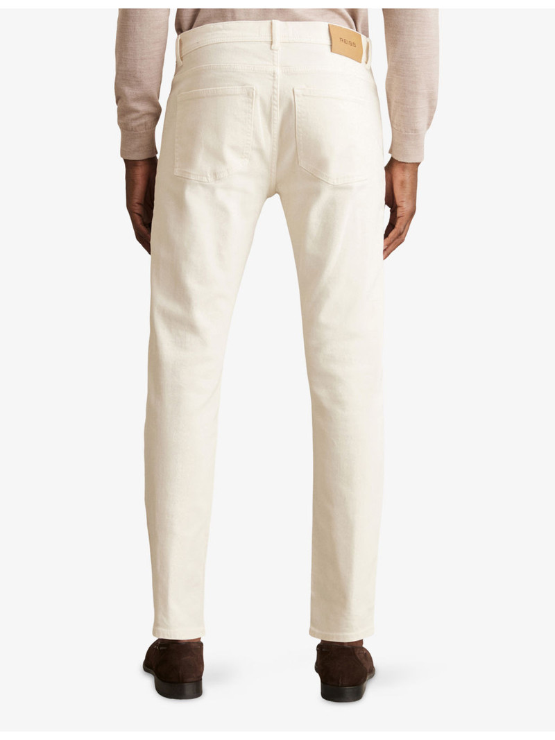 Picton slim-fit tapered-leg stretch-denim jeans 4