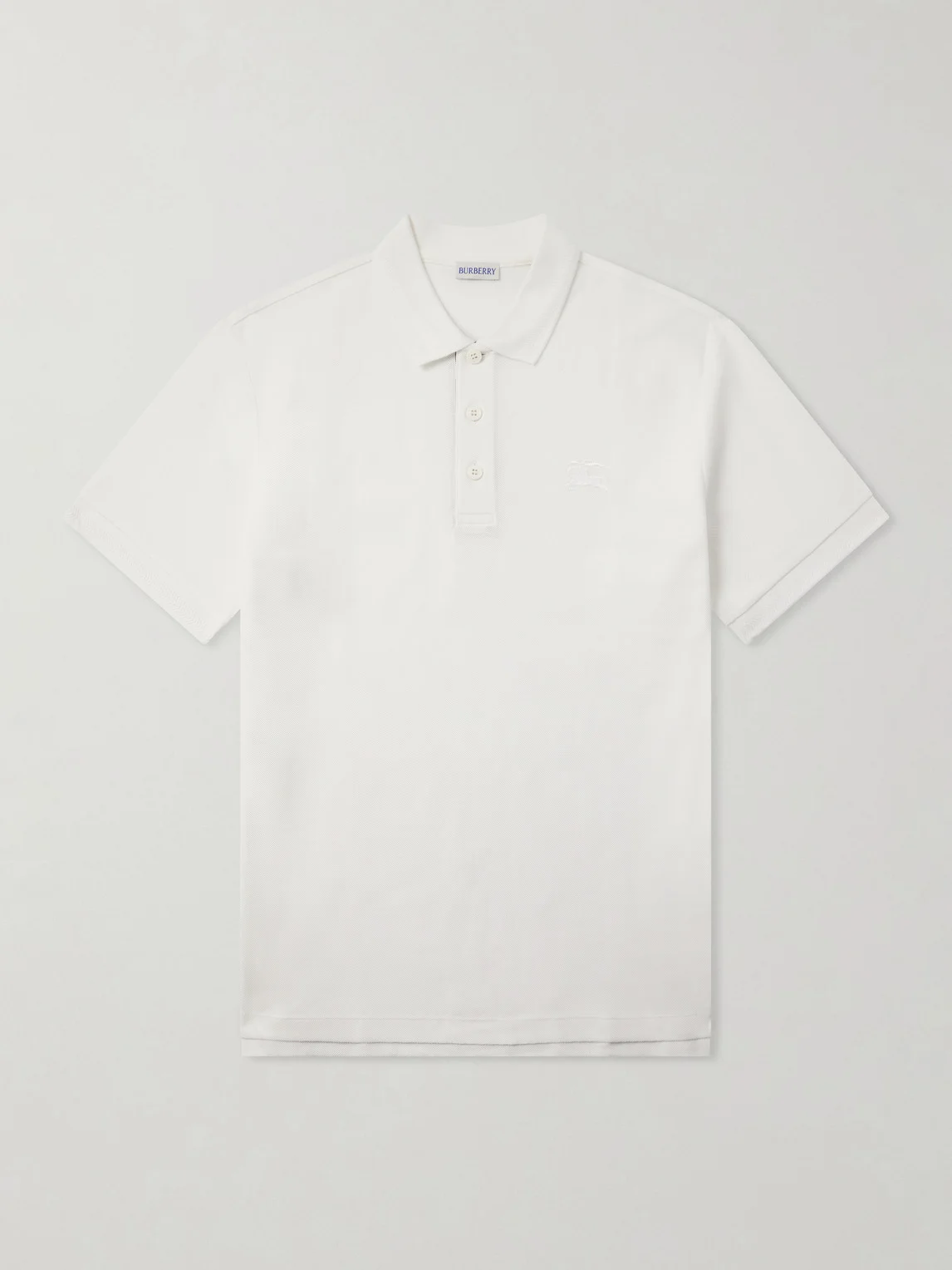 Eddie Logo-Embroidered Cotton-Piqué Polo Shirt - 1