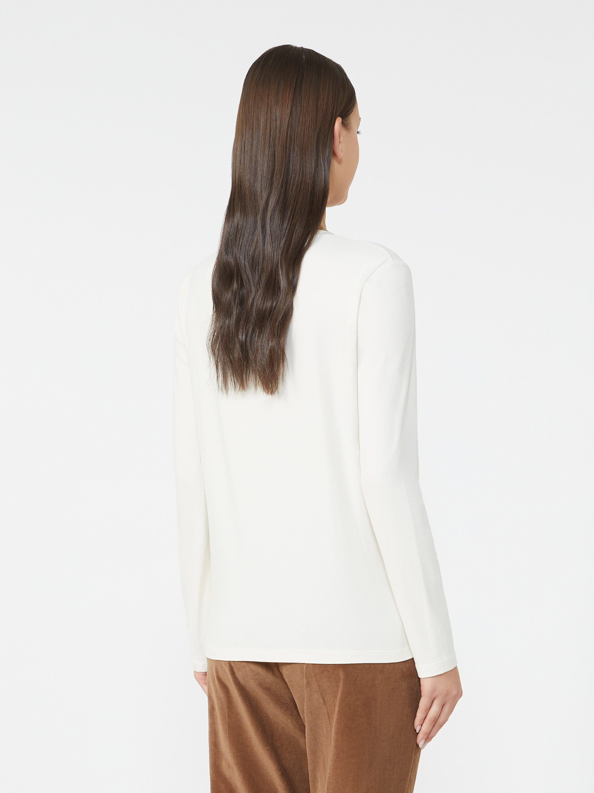RENOIR Fitted stretch jersey T-shirt - 4