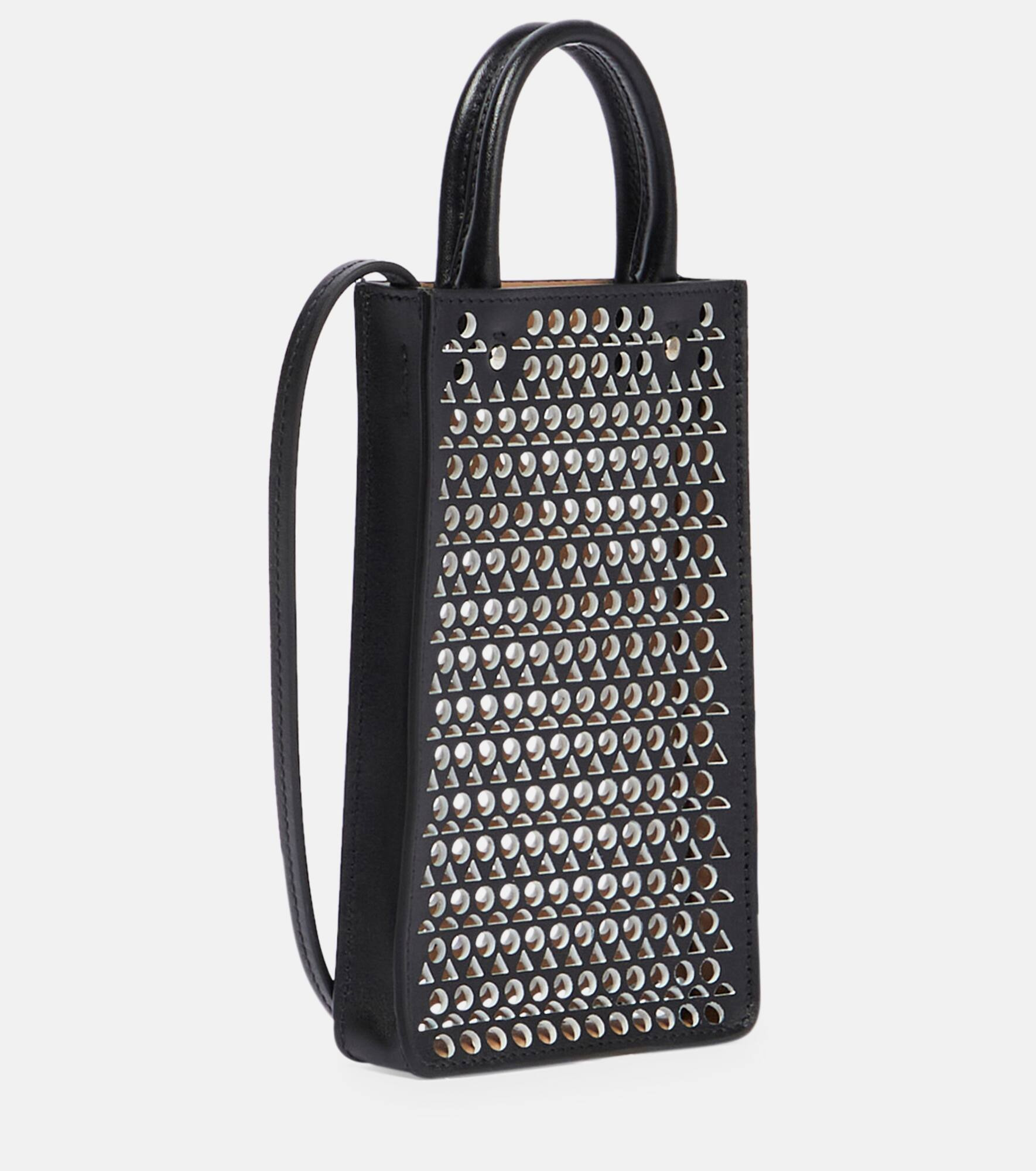Garance leather phone pouch - 4