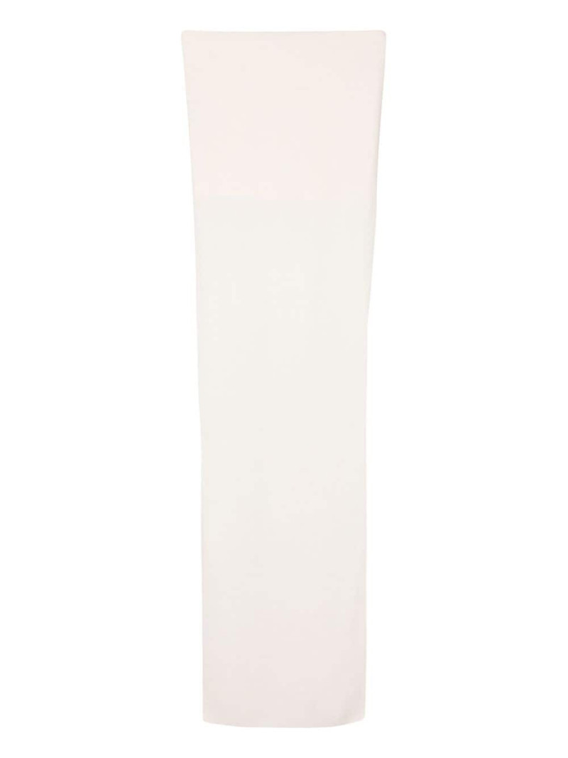 Blumarine high-waist gathered maxi skirt outlook