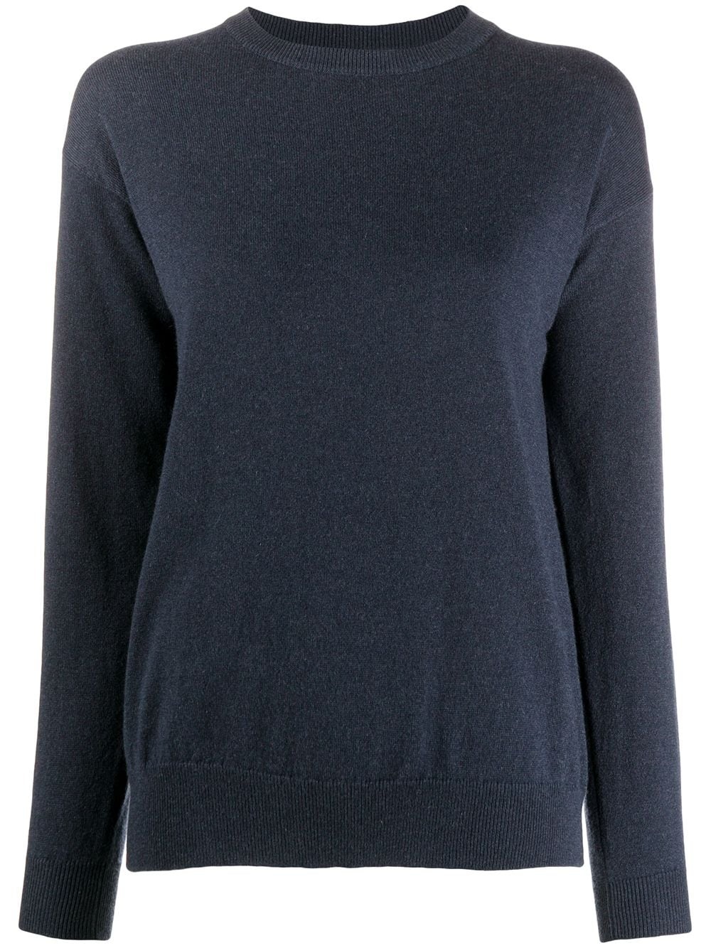 plain crew neck jumper - 1