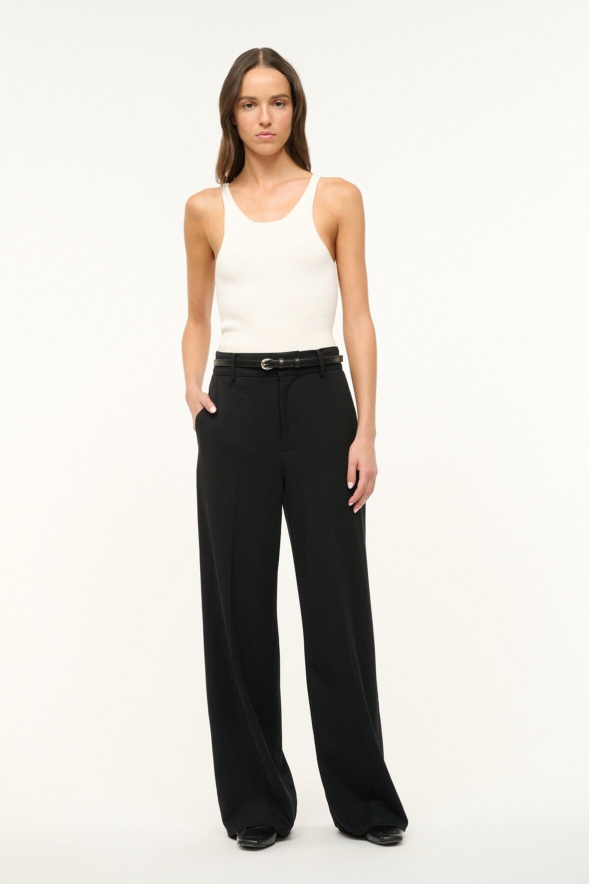 STAUD PRINCE PANT BLACK - 2
