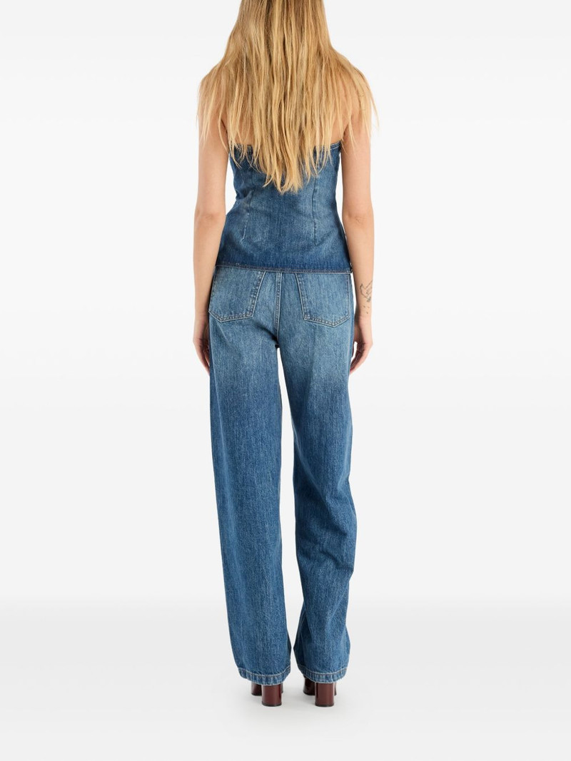 five-pocket wide-leg jeans 3