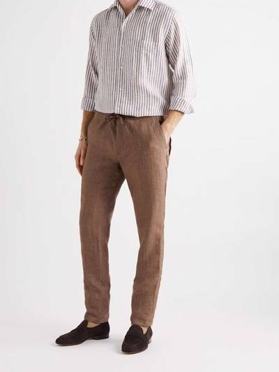 Loro Piana Striped Linen Shirt outlook