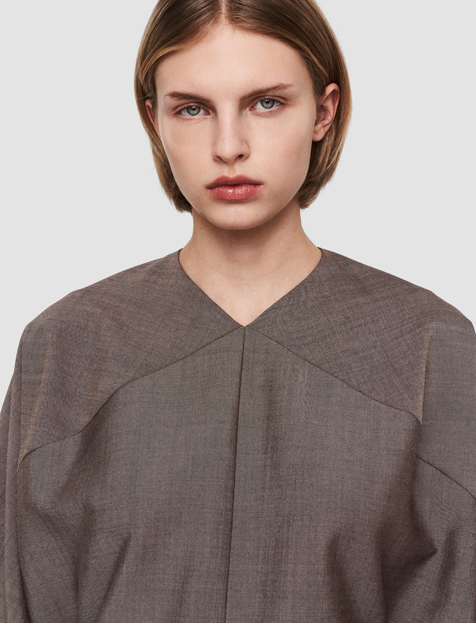 Tailoring Wool Burnaby Blouse - 6