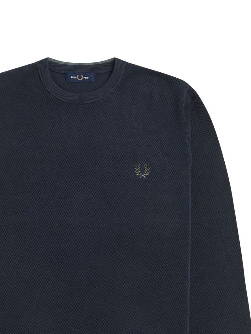 Fred Perry logo-embroidery sweater outlook
