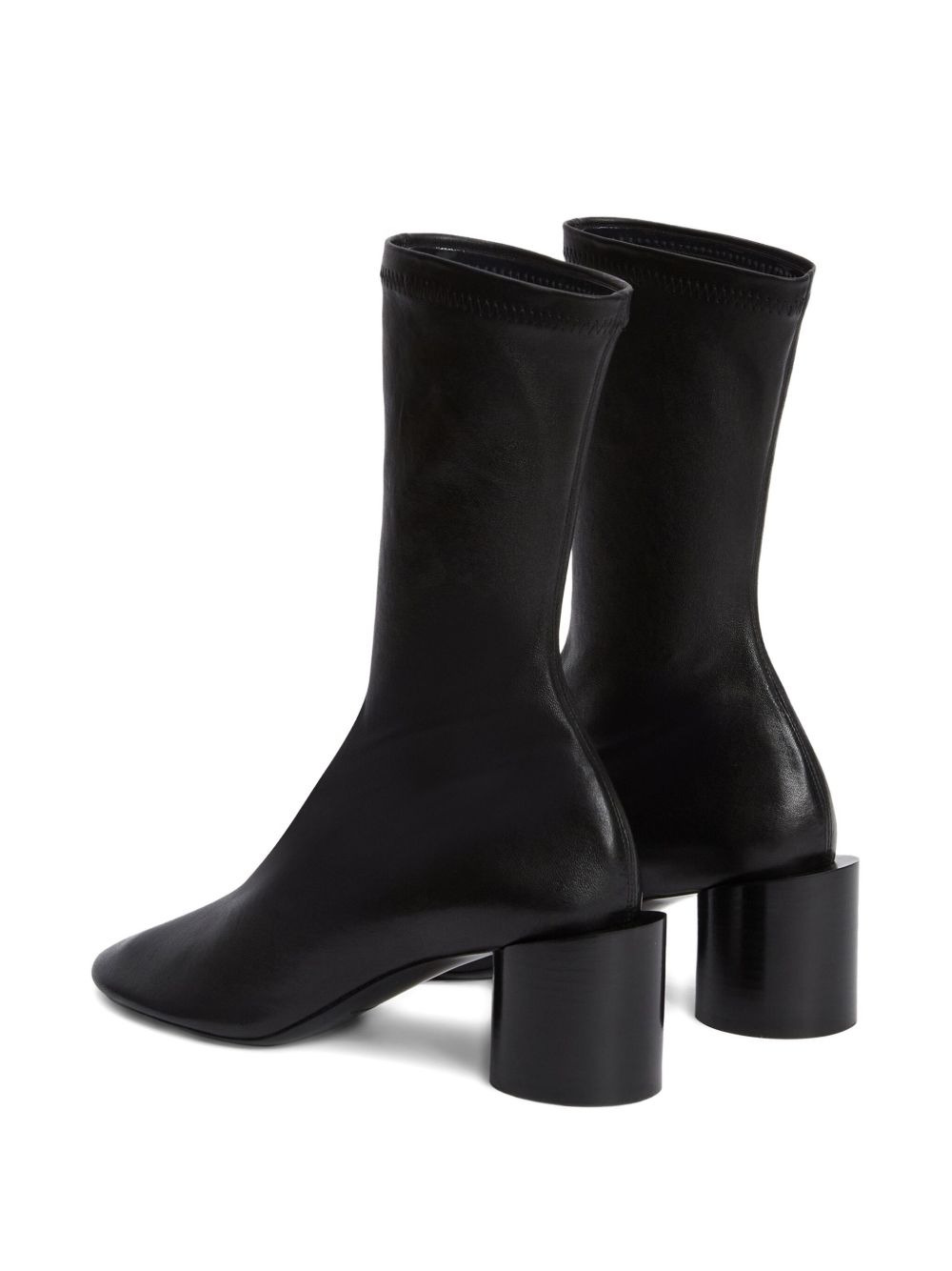 block-heel ankle boots - 3
