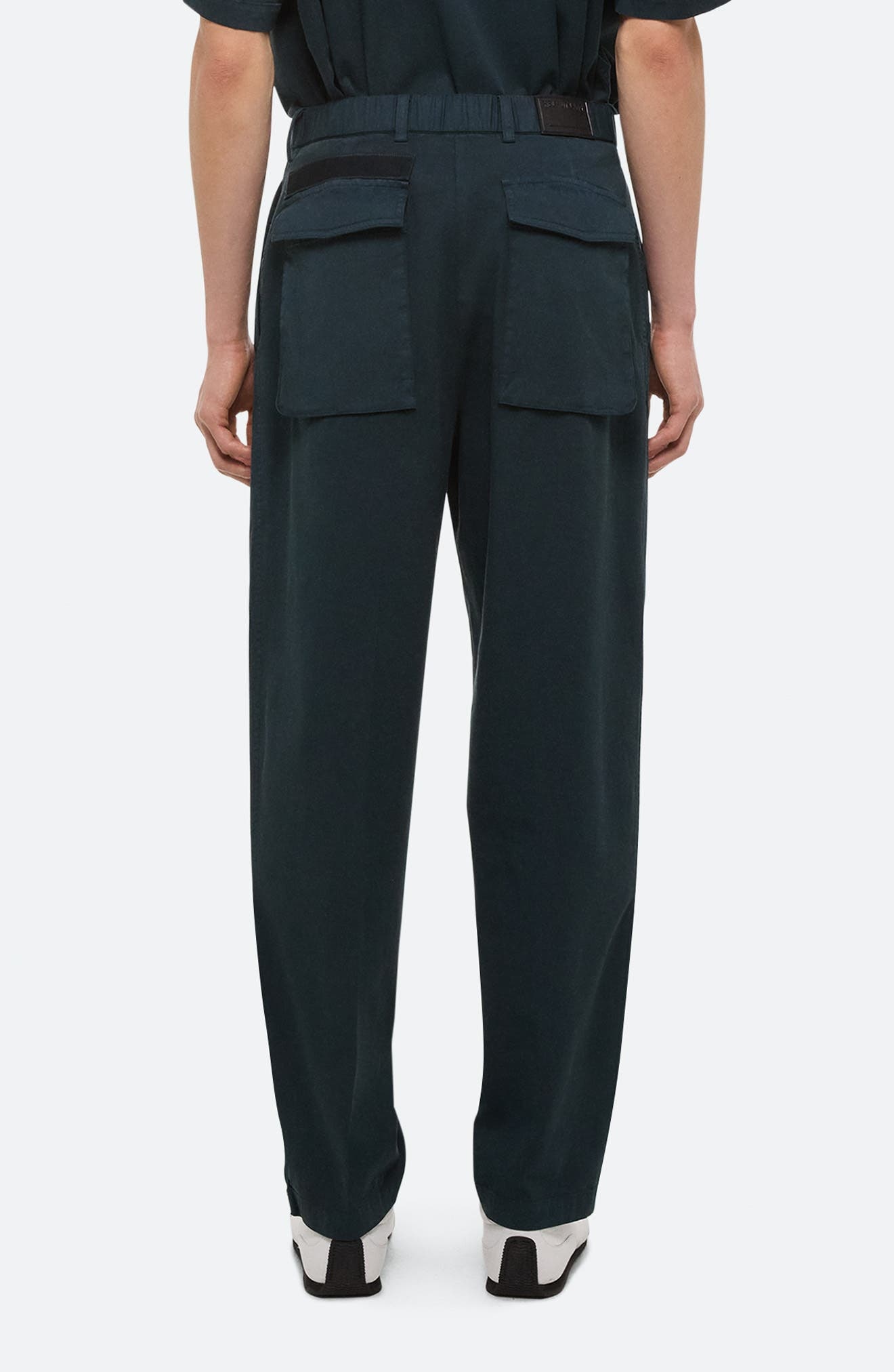 Helmut Lang GD Zoot Cotton Stretch Twill Pants in Pine at Nordstrom - 2