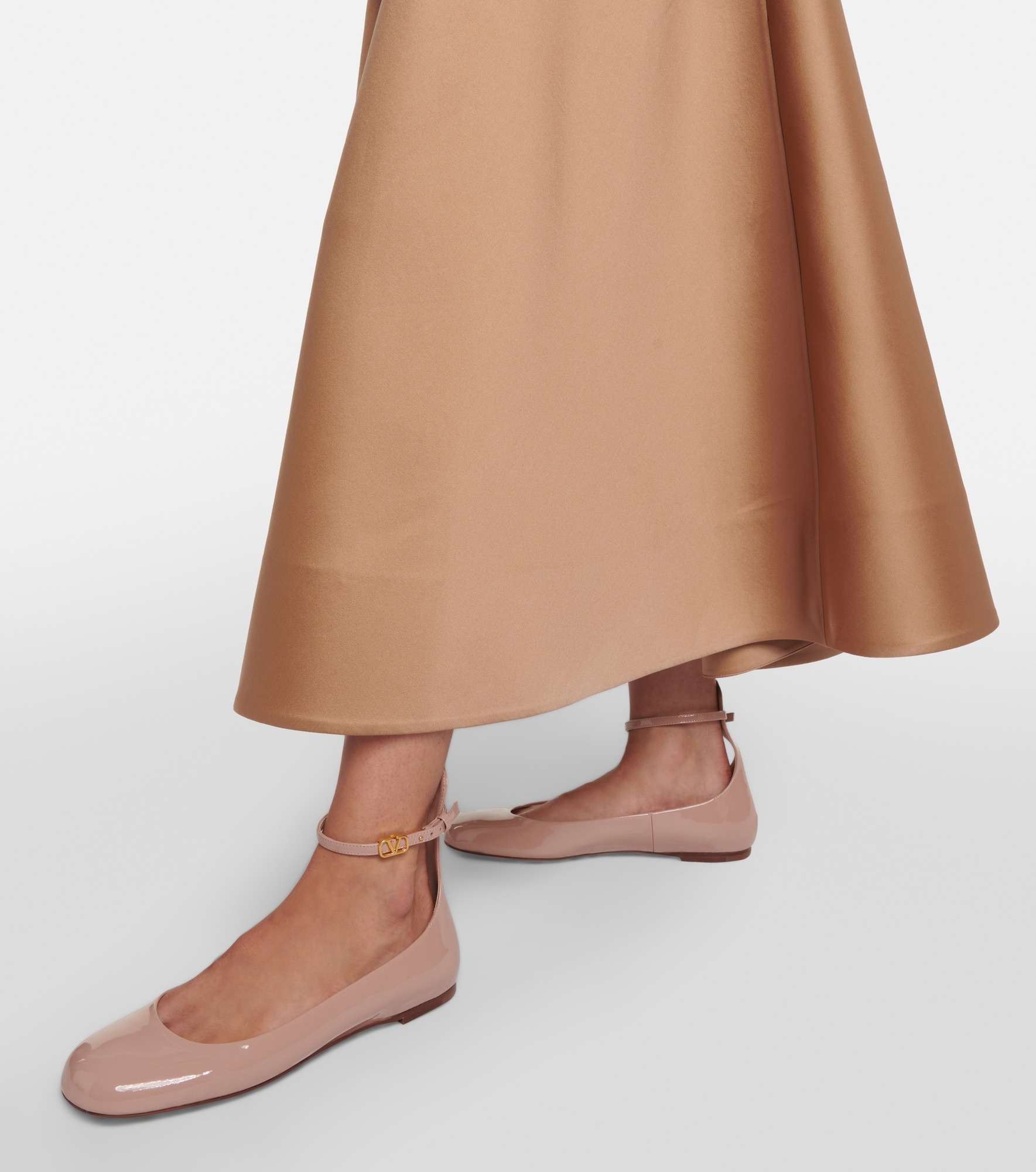 Tan-Go patent leather ballet flats - 4