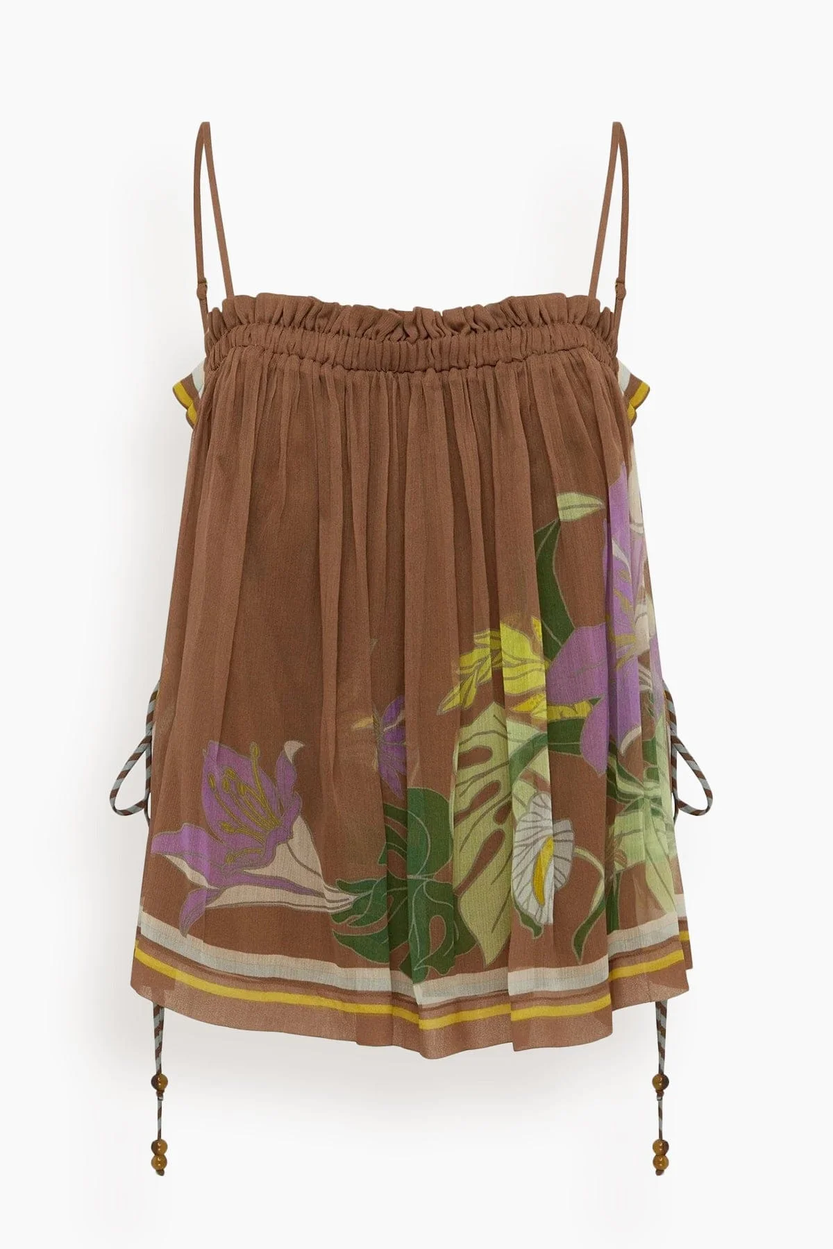 Alfie Ruched Top in Multi - 1