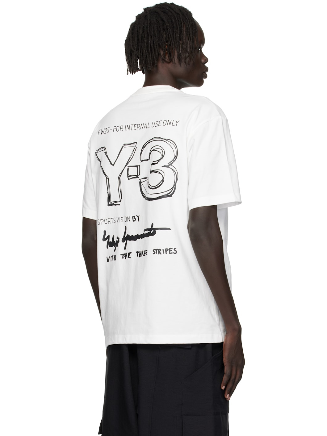 White Short Sleeve T-shirt - 3