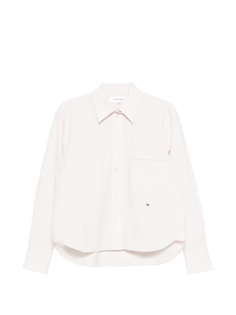 cropped long-sleeve shirt 1