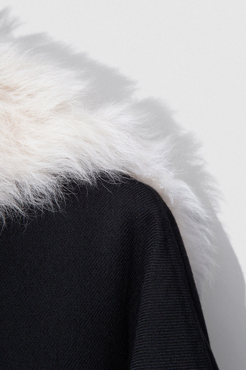 CONSTANCE COAT BLACK GABARDINE 8