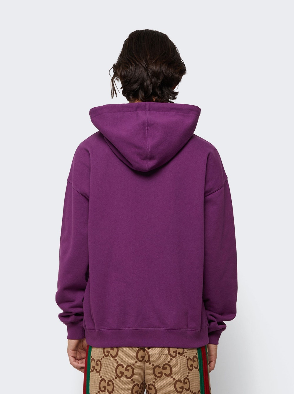 Purple gucci hoodie store