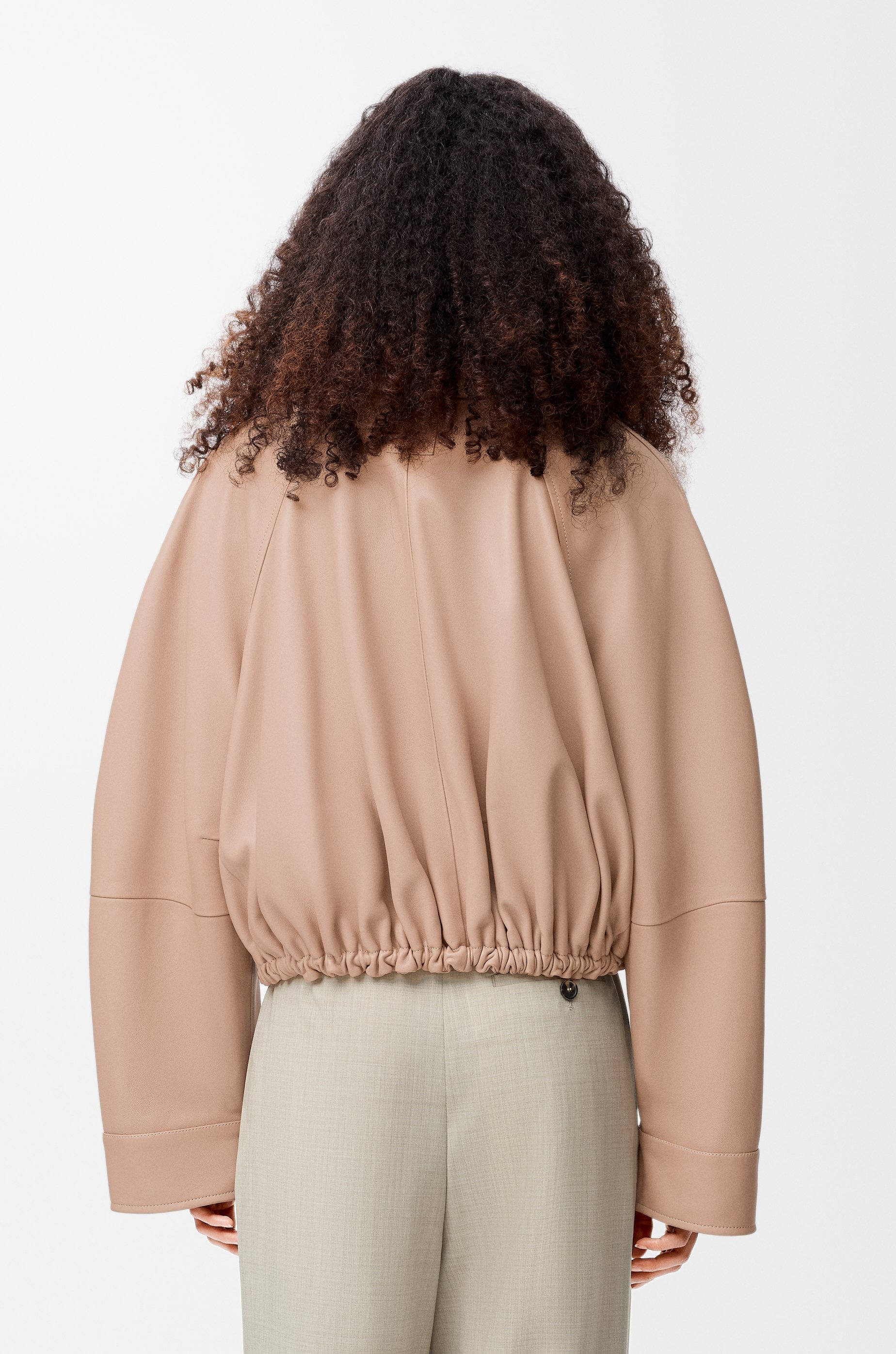 Balloon jacket in nappa lambskin - 4