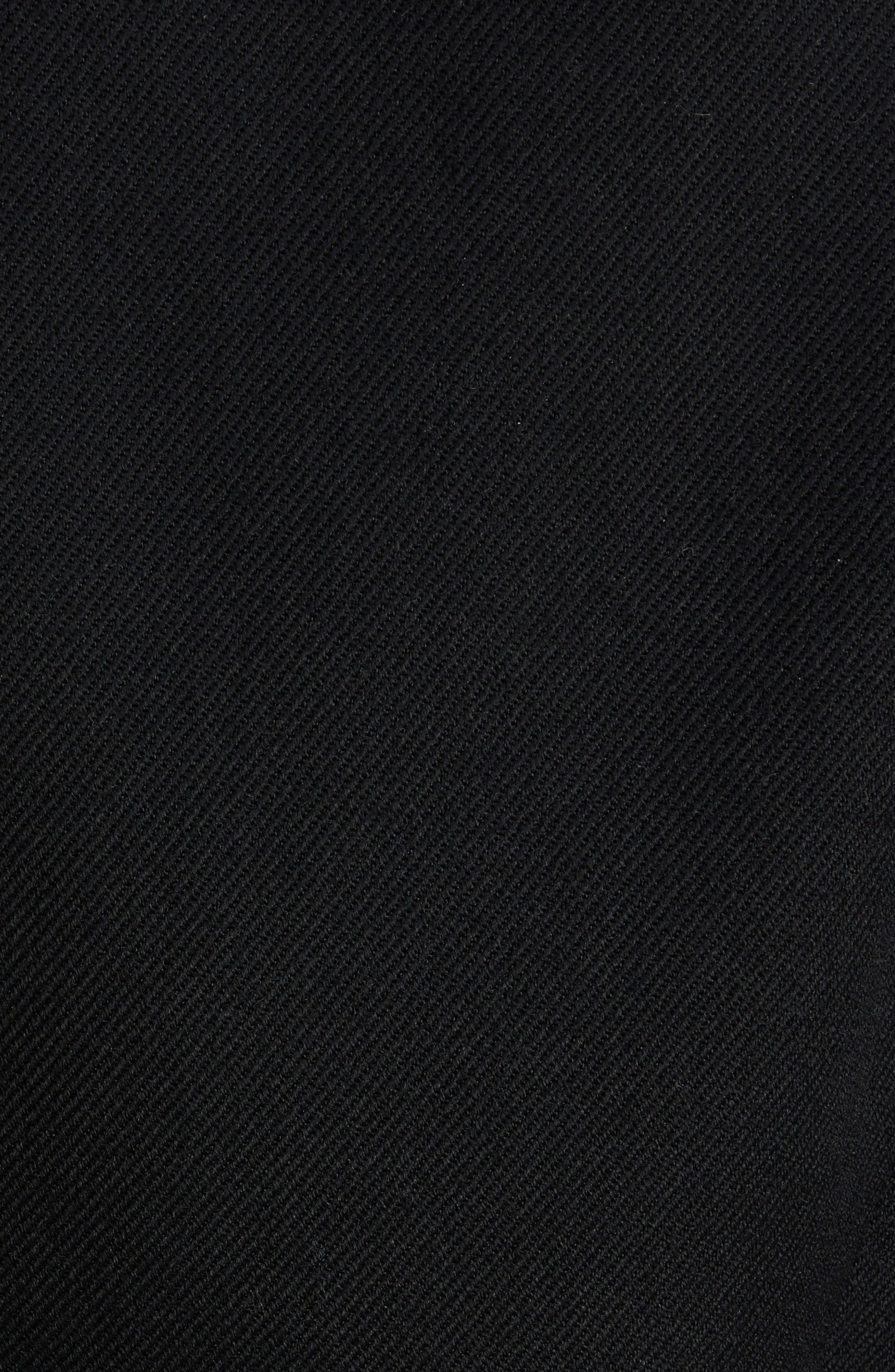Hourglass Double Breasted Wool Gabardine Coat - 5