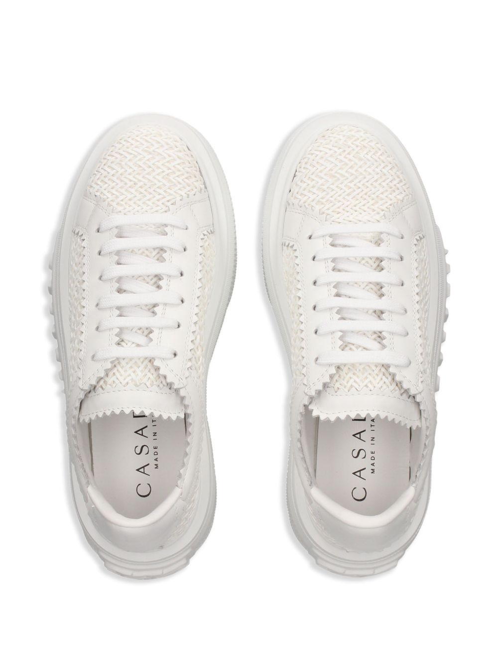 Nexus textured platform sneakers - 4