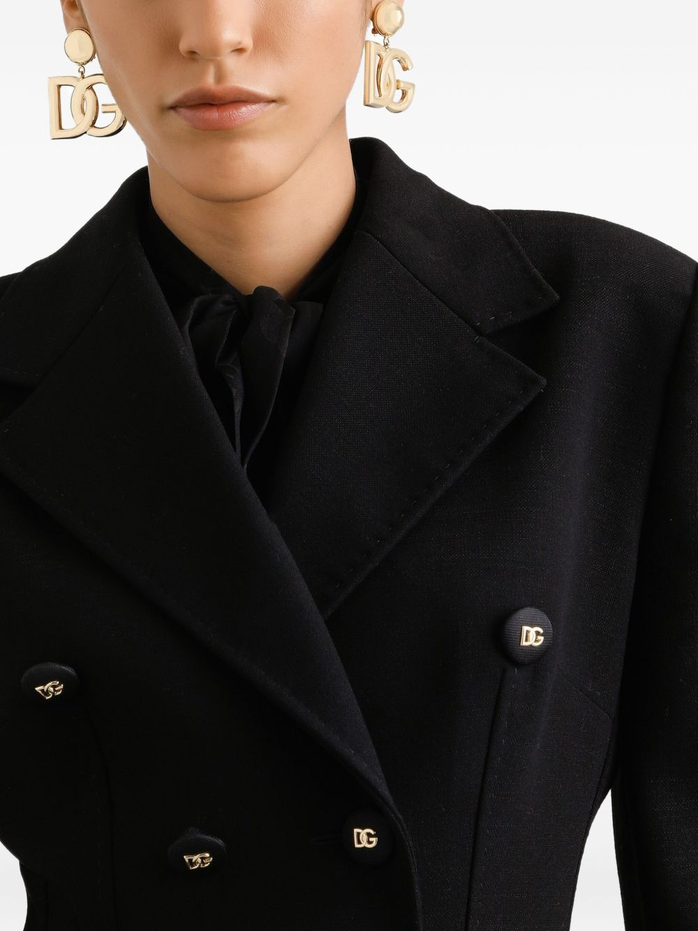 double-breasted tailored blazer - 4