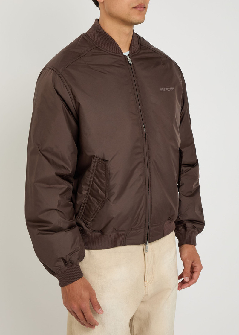 REPRESENT Represent Smart Quilted Shell Bomber Jacket outlook