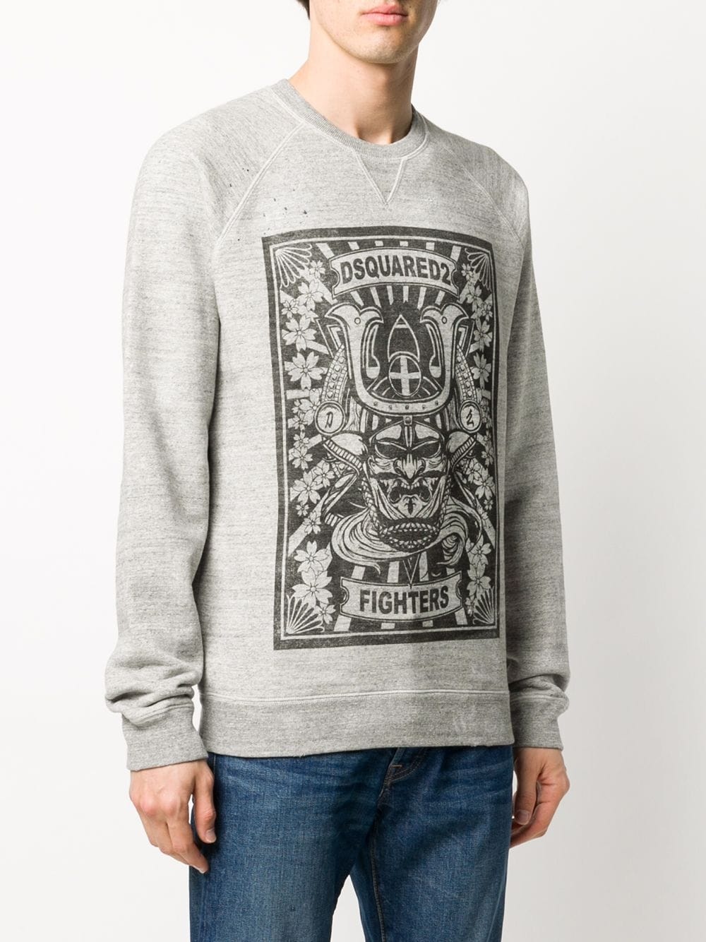 Fighters print sweatshirt - 3