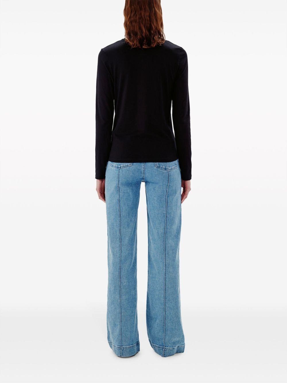 crew-neck long-sleeved T-shirt - 5