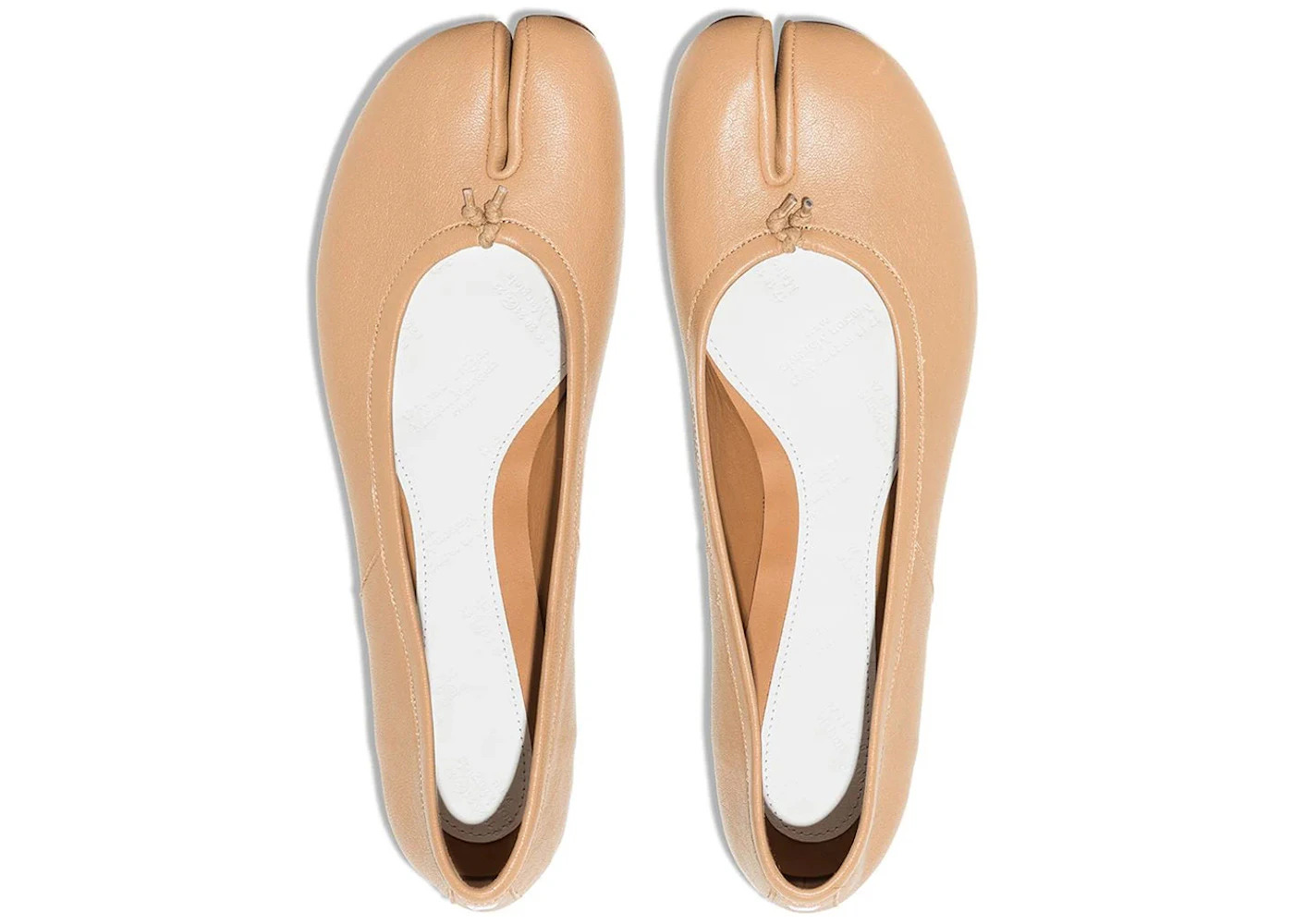 Maison Margiela Tabi Ballerina Flats Nude (Women's) - 2
