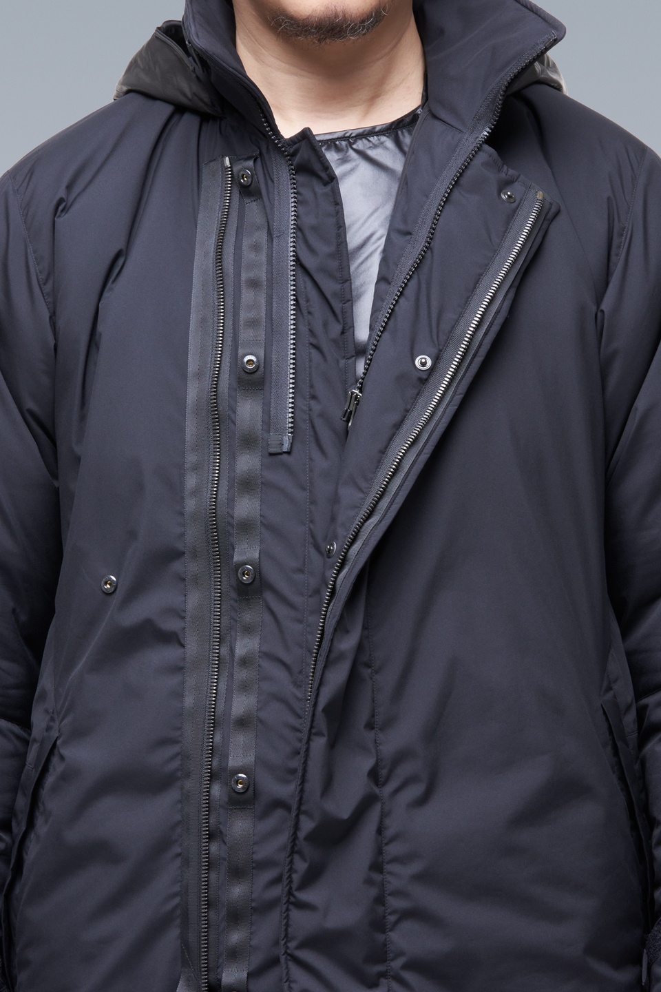 J99-WS 2L Gore-Tex Infinium™ Windstopper® Climashield® Coat Black - 24