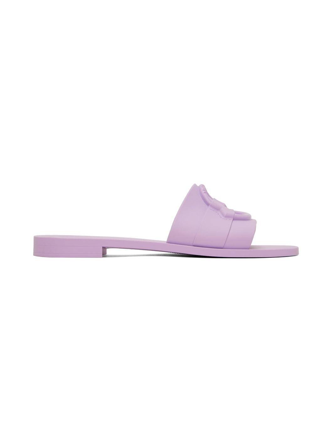 Purple Rubber Sandals - 1