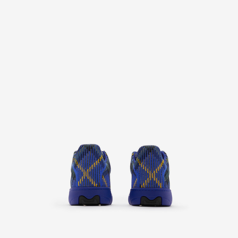 Check Knit Box Sneakers 4