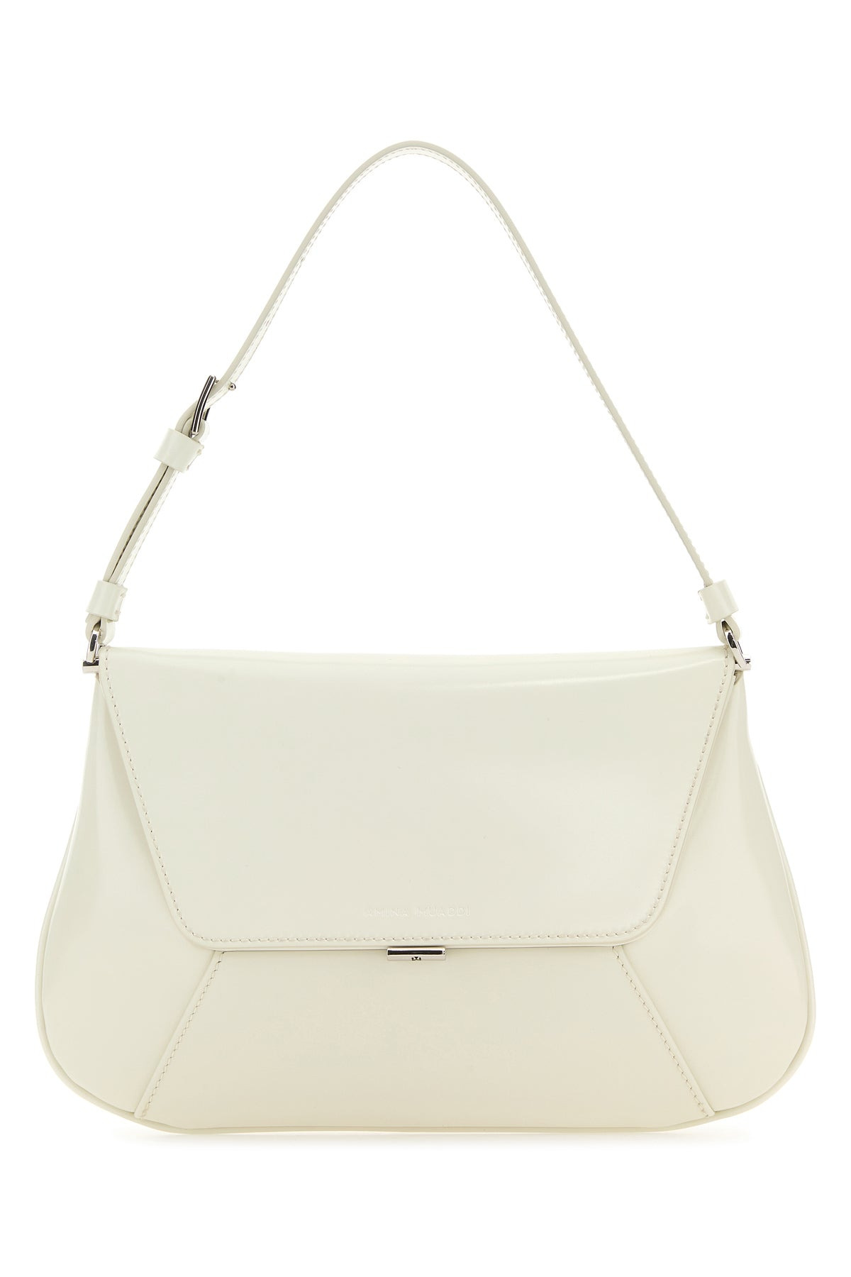 Black leather Ami shoulder bag - 1