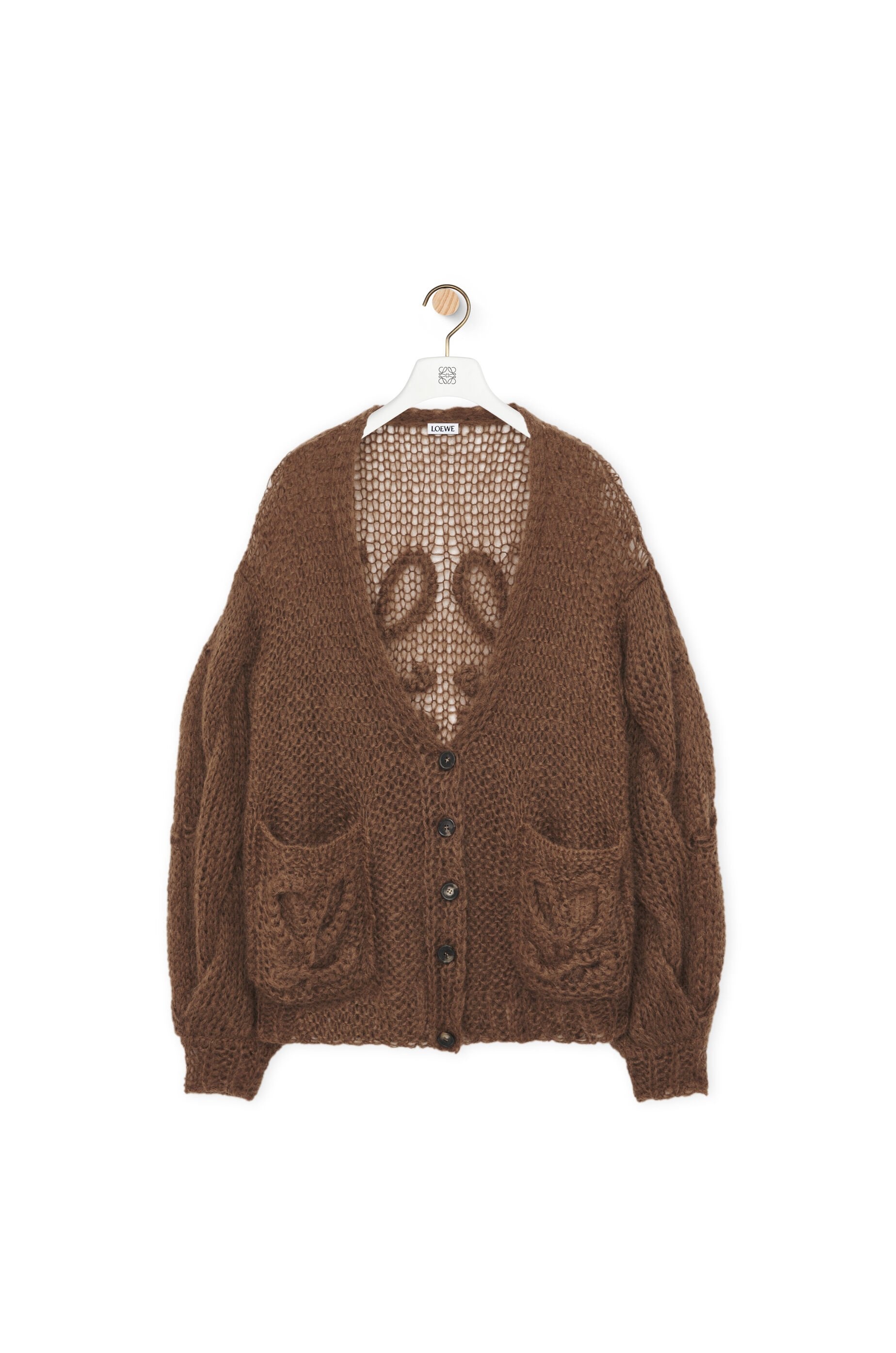 Anagram cardigan in mohair - 1