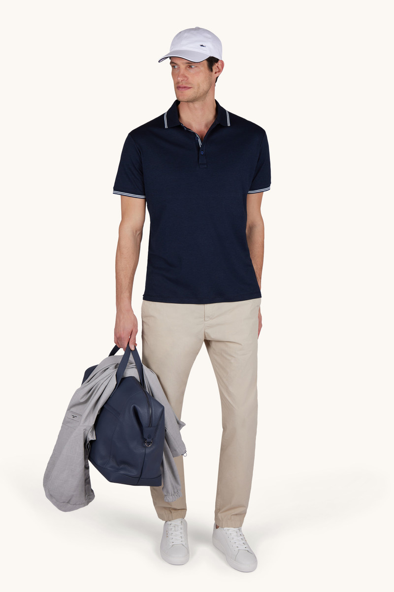 Paul & Shark X-SOFT POLO SHIRT IN COTTON INTERLOCK outlook