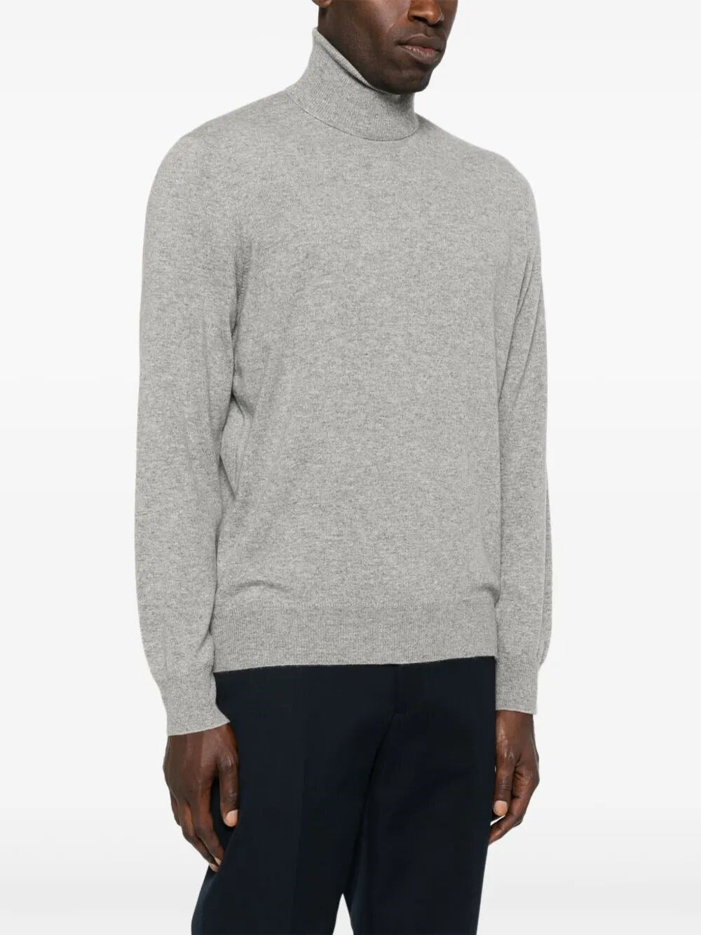 Brunello Cucinelli Men Cashmere Turtle-Neck Sweater - 3