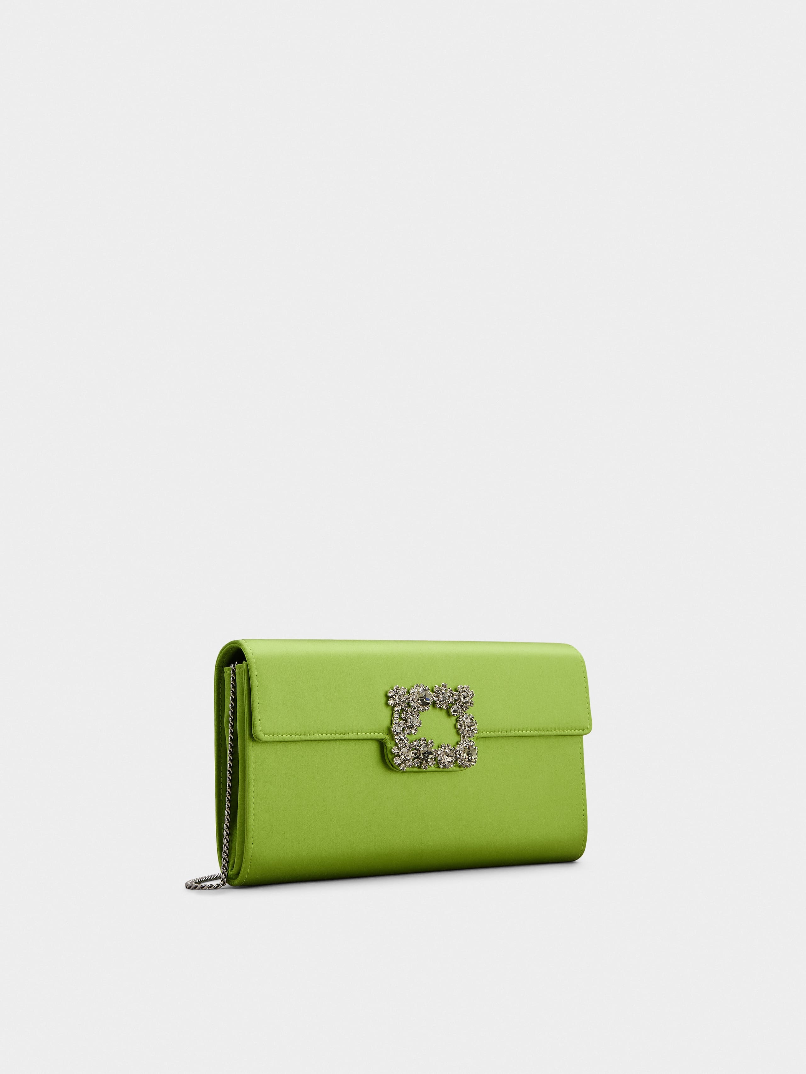 Efflorescence Clutch in satin - 2