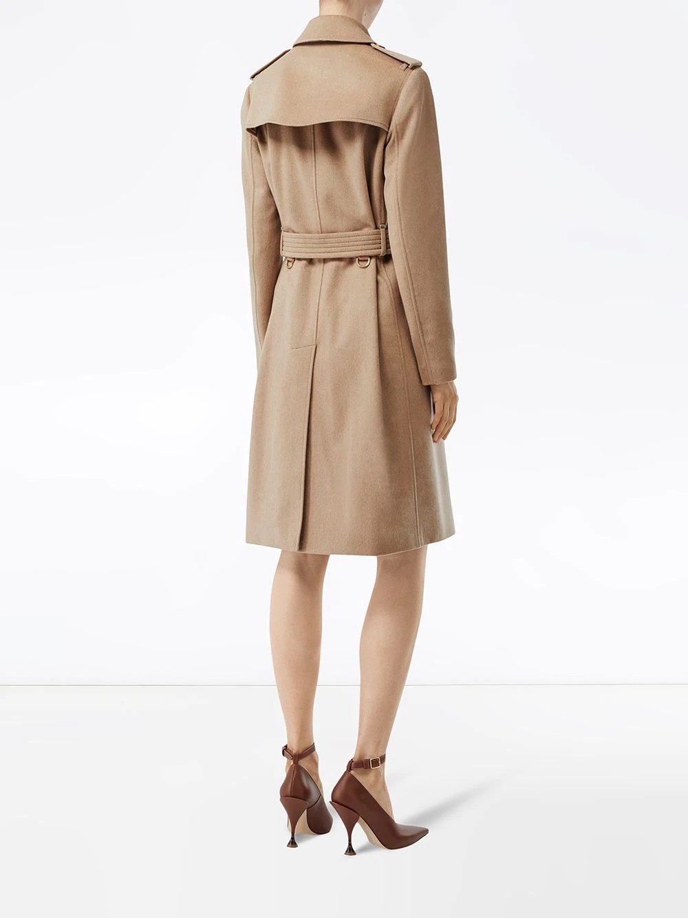 cashmere trench coat - 4