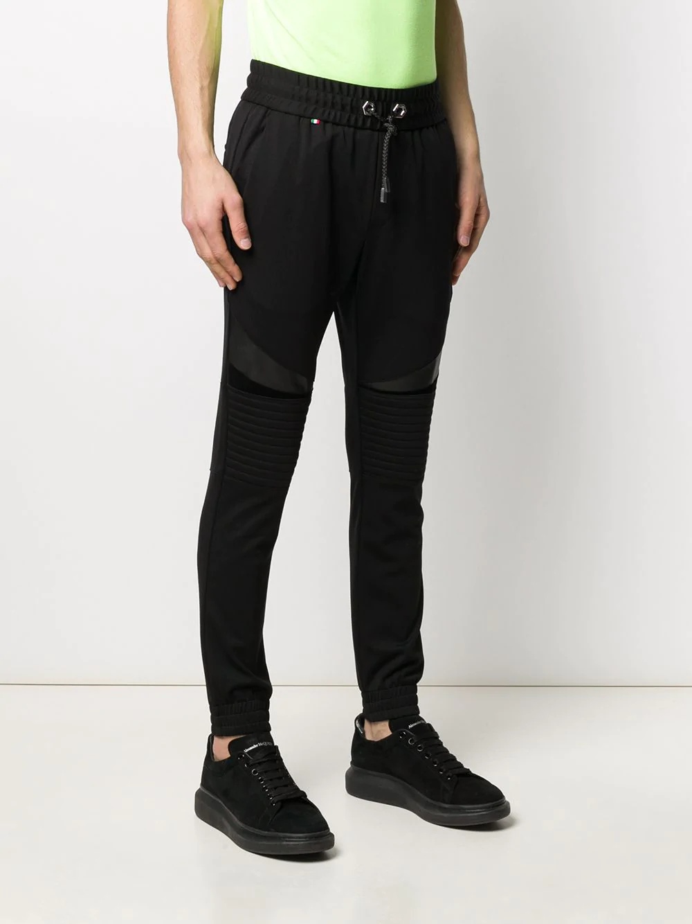 panelled track pants - 3