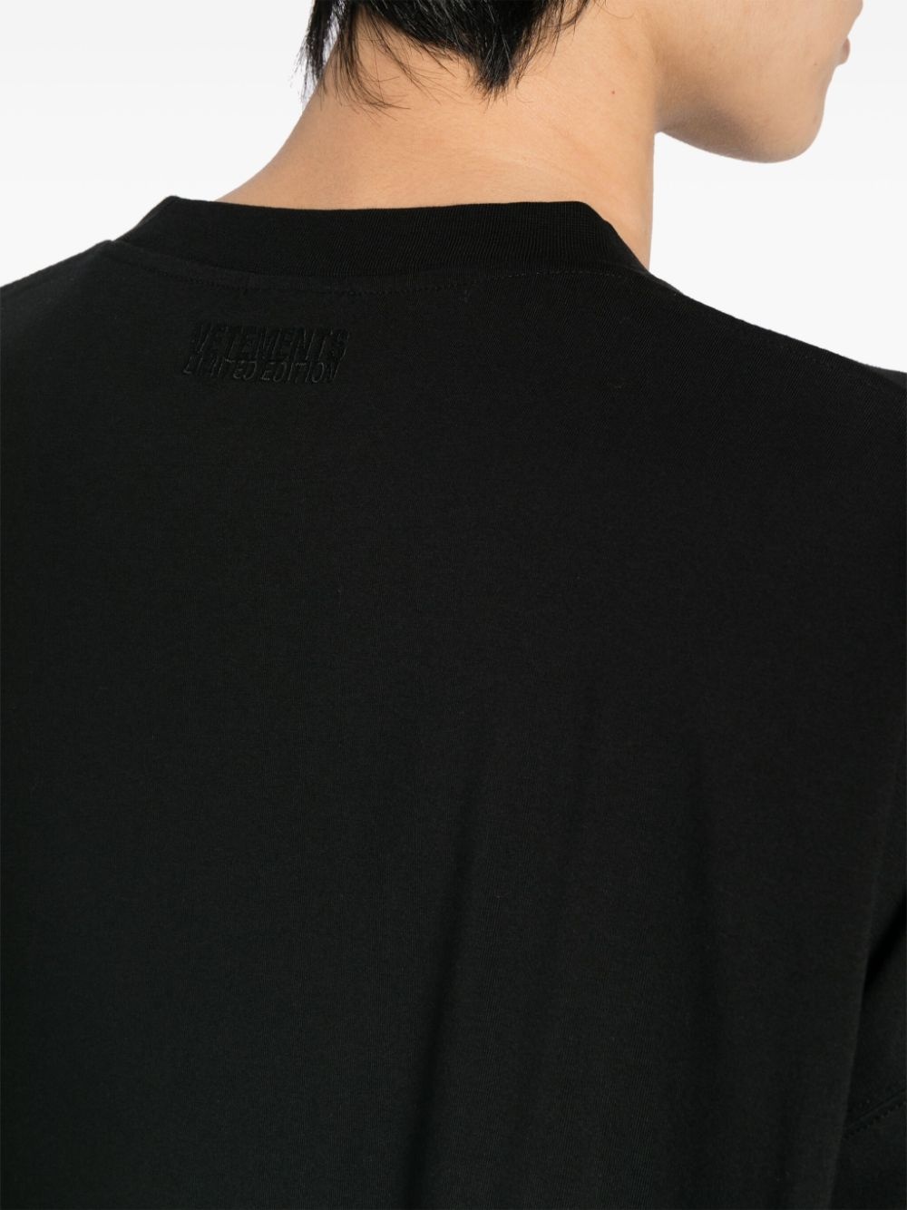 slogan-print cotton T-shirt - 5